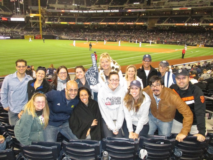 Jen's Birthday at Petco Park