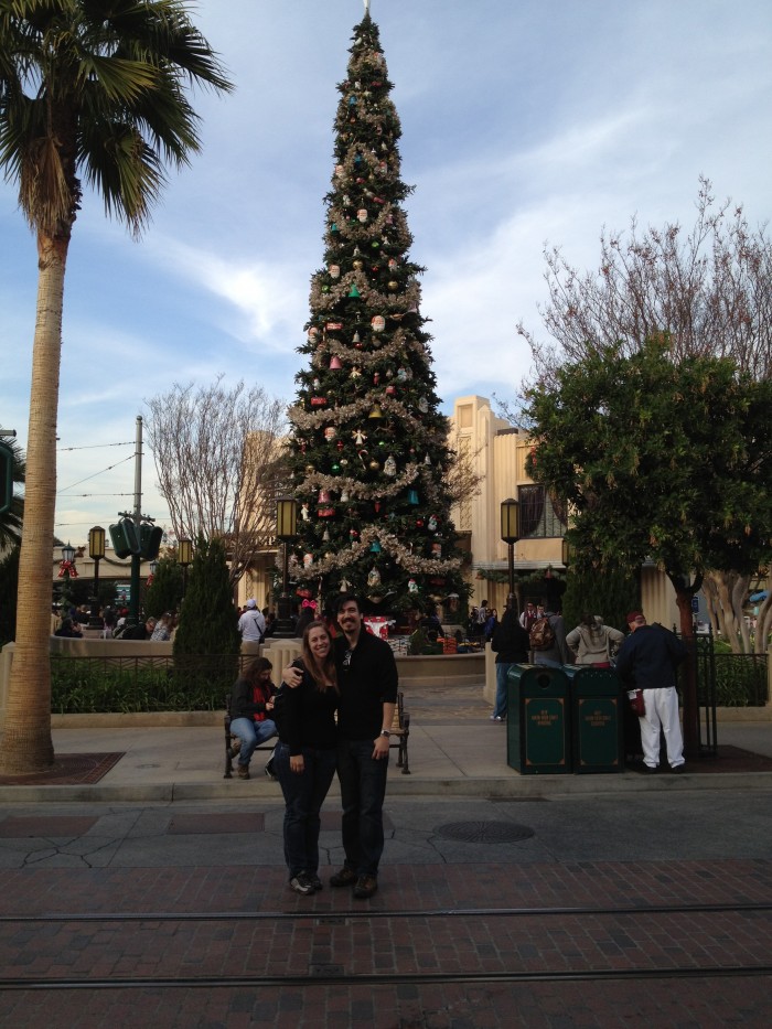 Christmas at Disneyland